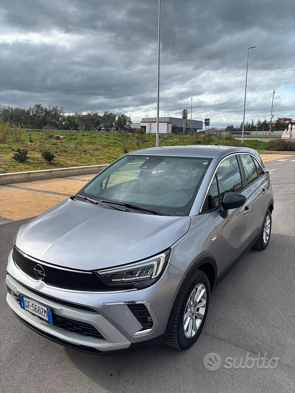 Usata Opel Crossland X 120 CV (88 kW) 2021 Grigio SUV
