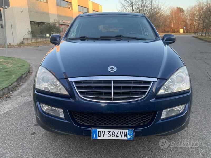 Usata Ssangyong (KGM) Kyron 141 CV (103 kW) 2009 Blu SUV