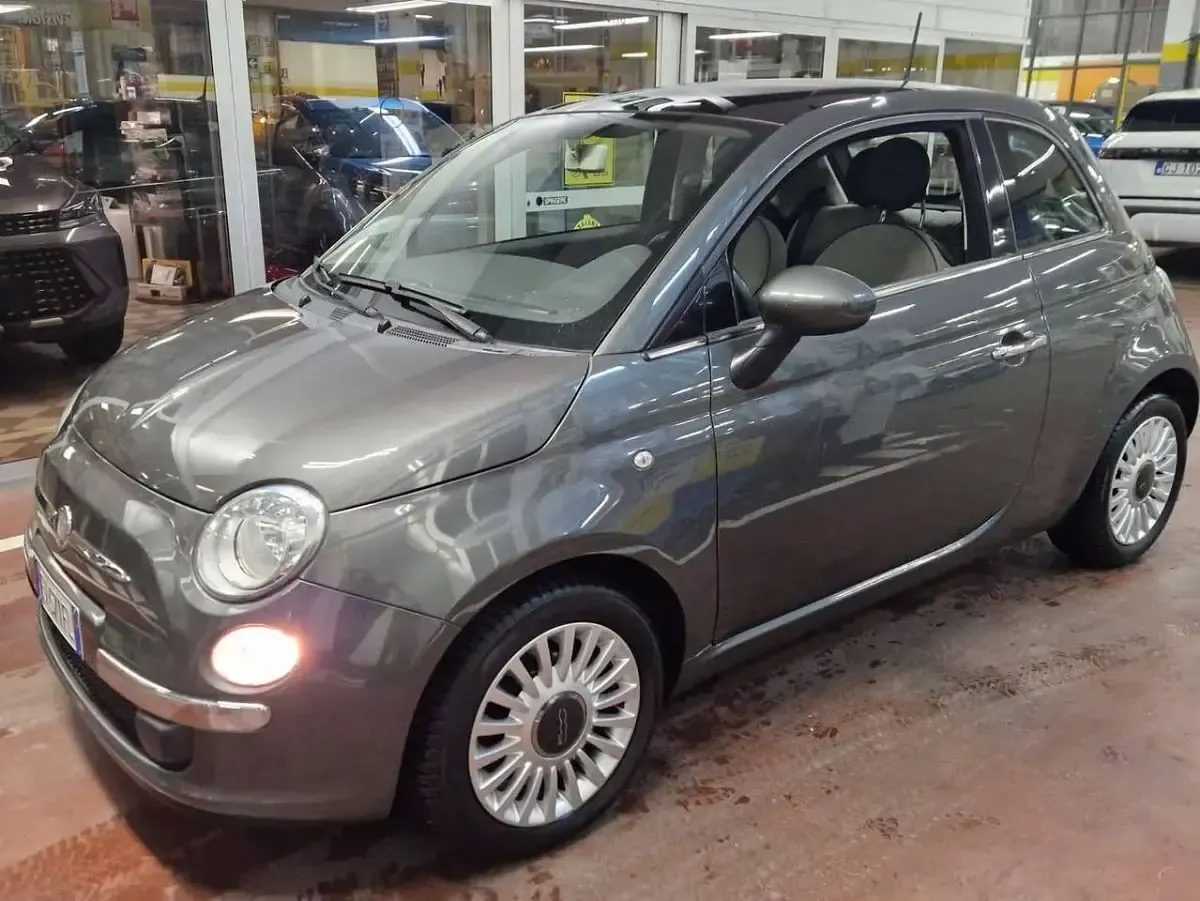 Usata Fiat 500 Lounge 69 CV (50 kW) 2014 Grigio Utilitaria