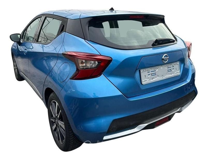 Usata Nissan Micra Acenta 73 CV (53 kW) 2017 Blu Utilitaria