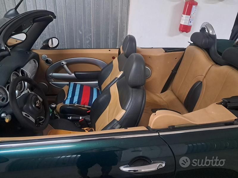 Usata Mini Cooper Cabriolet 116 CV (85 kW) 2005 Verde Cabrio