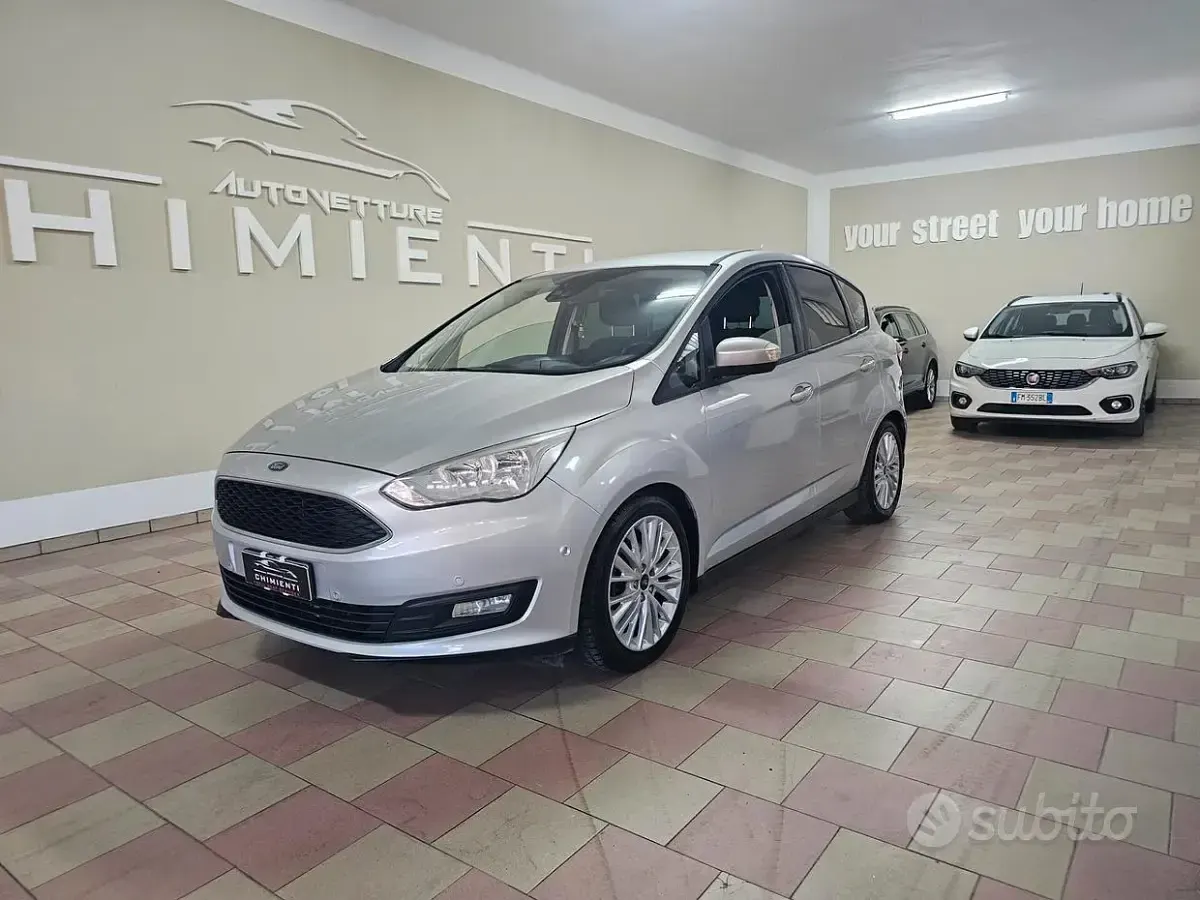 Usata Ford C-MAX Titanium 120 CV (88 kW) 2017 Grigio Monovolume