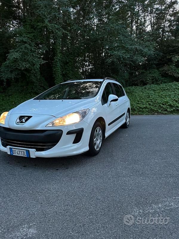 Usata Peugeot 308 109 CV (80 kW) 2009 Bianco Station wagon