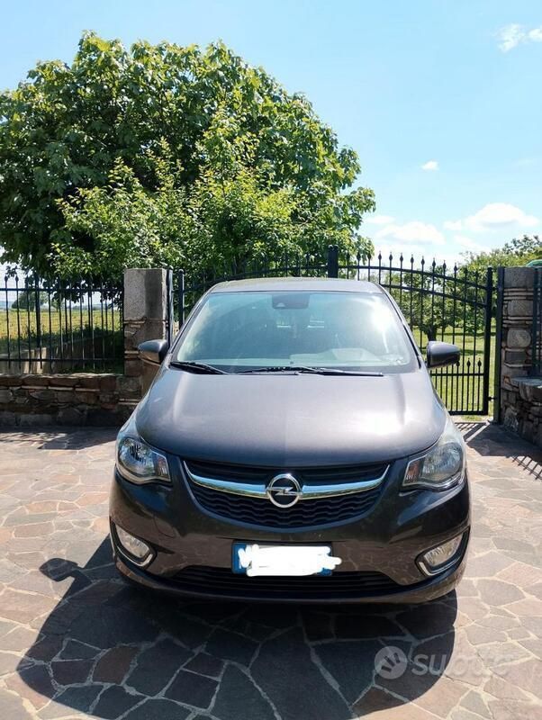 Usata Opel Karl 75 CV (55 kW) 2016 Nero Utilitaria