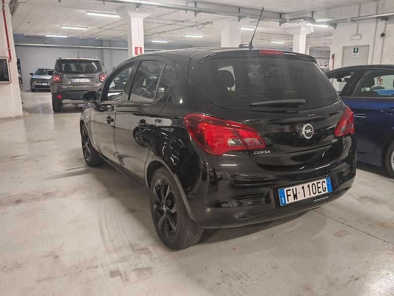 Usata Opel Corsa Edition 75 CV (55 kW) 2019 Nero Utilitaria