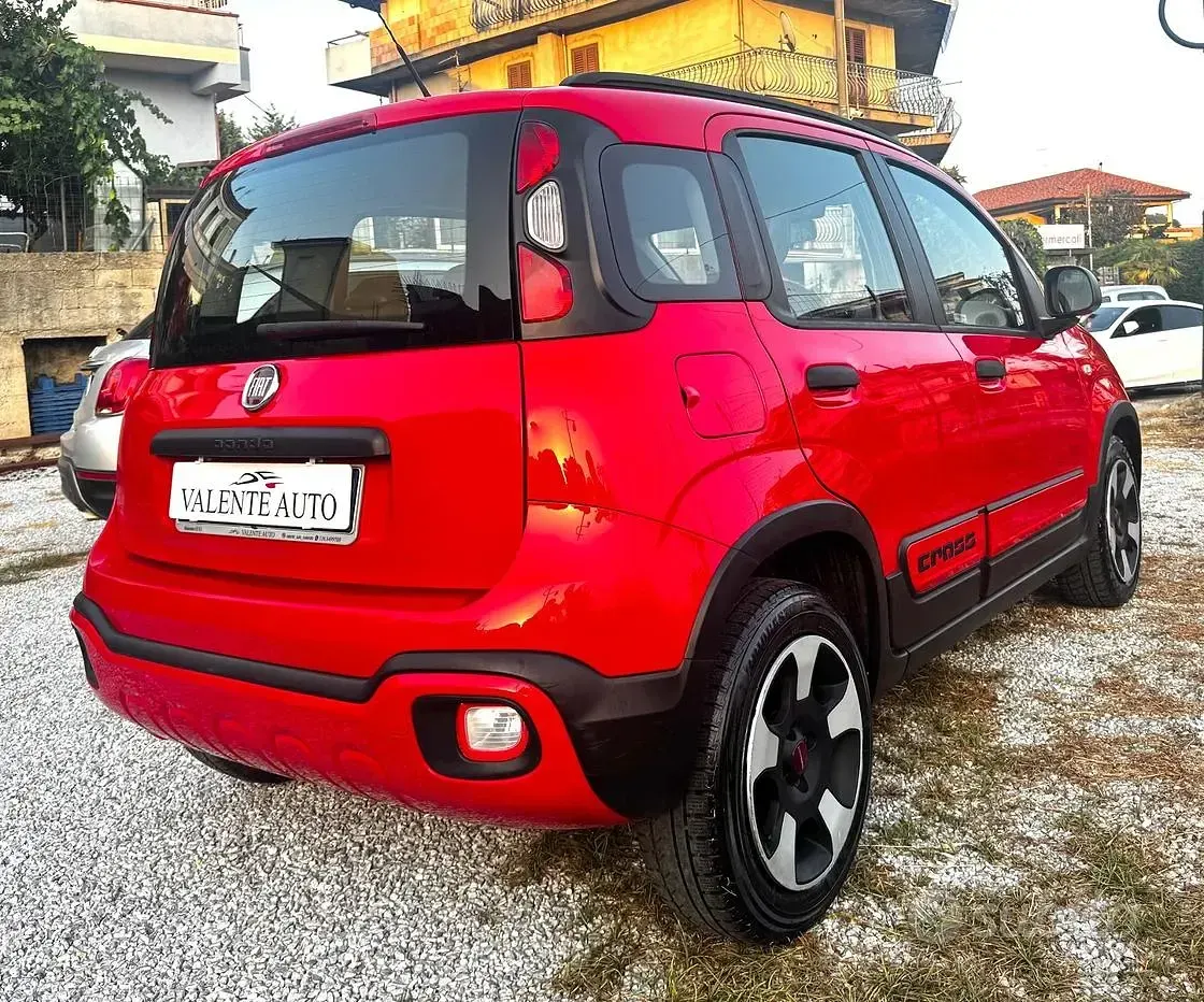 Usata Fiat Panda Cross Cross 69 CV (50 kW) 2019 Rosso Utilitaria