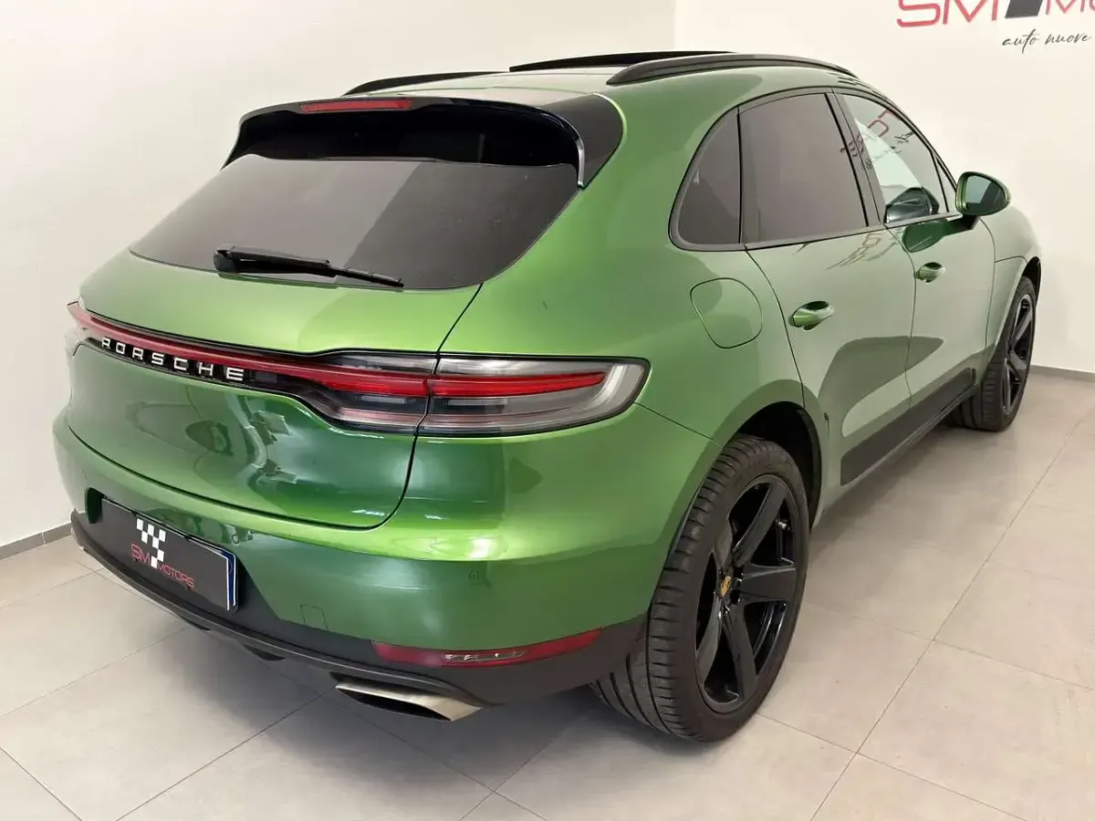 Usata Porsche Macan 245 CV (180 kW) 2020 Verde mamba SUV