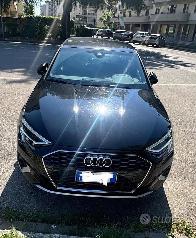 Usata Audi A3 Advanced Plus 150 CV (110 kW) 2023 Nero Berlina