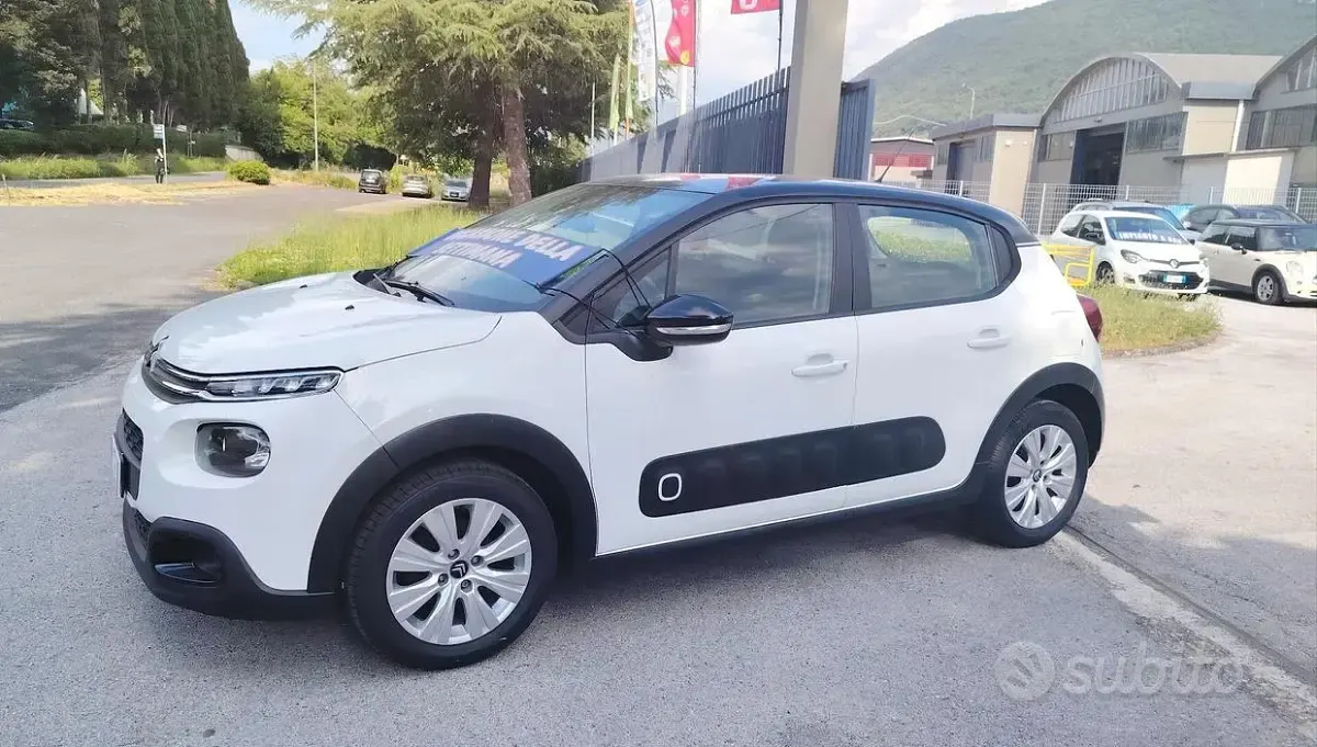 Usata Citroën C3 PureTech 83 CV (61 kW) 2019 Bianco Utilitaria
