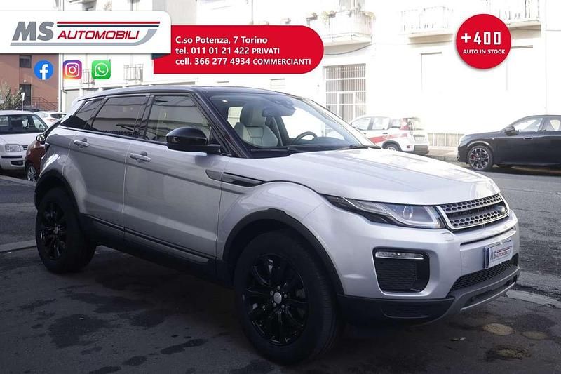 Argento Usata 2018 Land Rover Range Rover evoque SE SUV | 19.500 € (Buon prezzo) - Immagine 1/4
