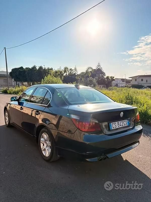 Usata BMW 525 2004 Nero Berlina