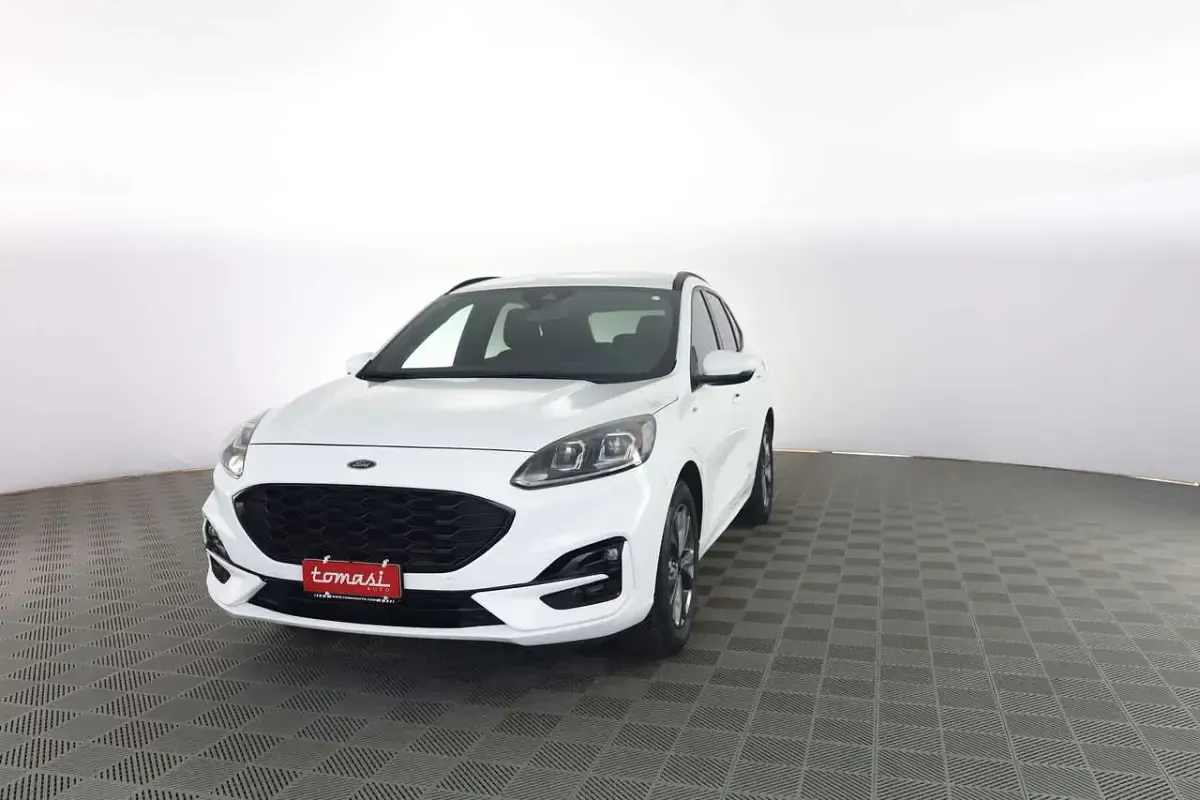 Usata Ford Kuga ST-Line 120 CV (88 kW) 2021 Frozen white  pastello SUV