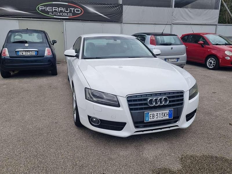 Usata Audi A5 190 CV (139 kW) 2010 Bianco Coupé