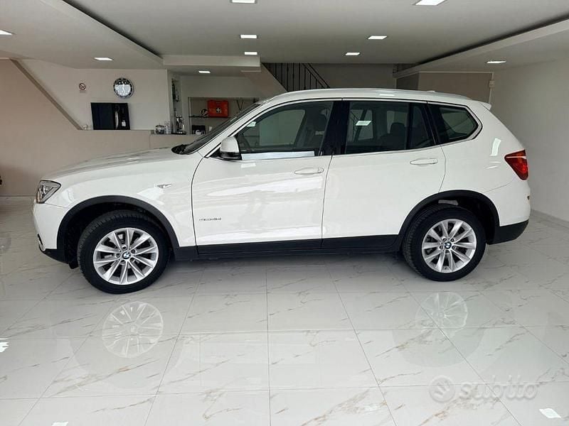 Usata BMW X3 Advantage 150 CV (110 kW) 2016 Bianco SUV