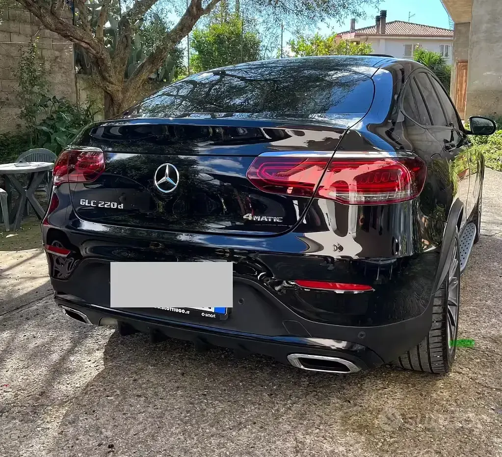 Occasion Mercedes GLC220 194 PK (142 kW) 2020 Zwart Coupé