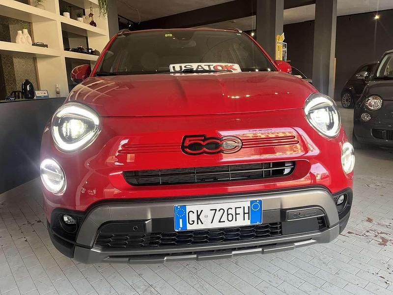 Usata Fiat 500X Red 131 CV (96 kW) 2022 Rosso SUV