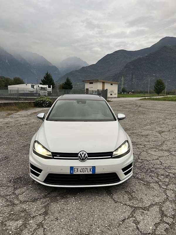 Usata VW Golf VII R 300 CV (220 kW) 2014 Bianco Berlina