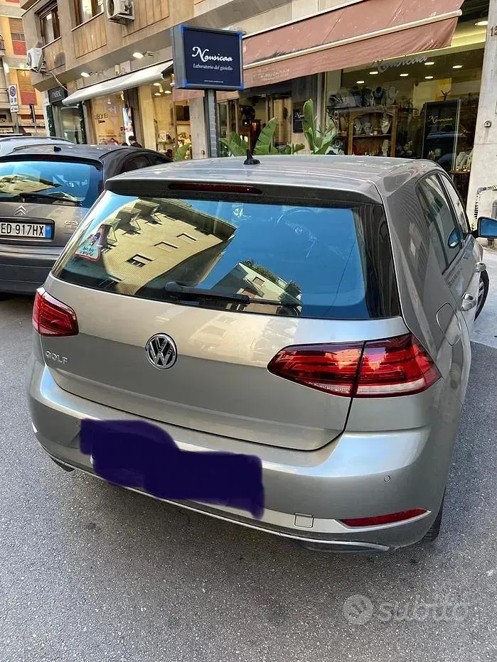 Usata VW Golf VII Business 115 CV (84 kW) 2018 Grigio Berlina