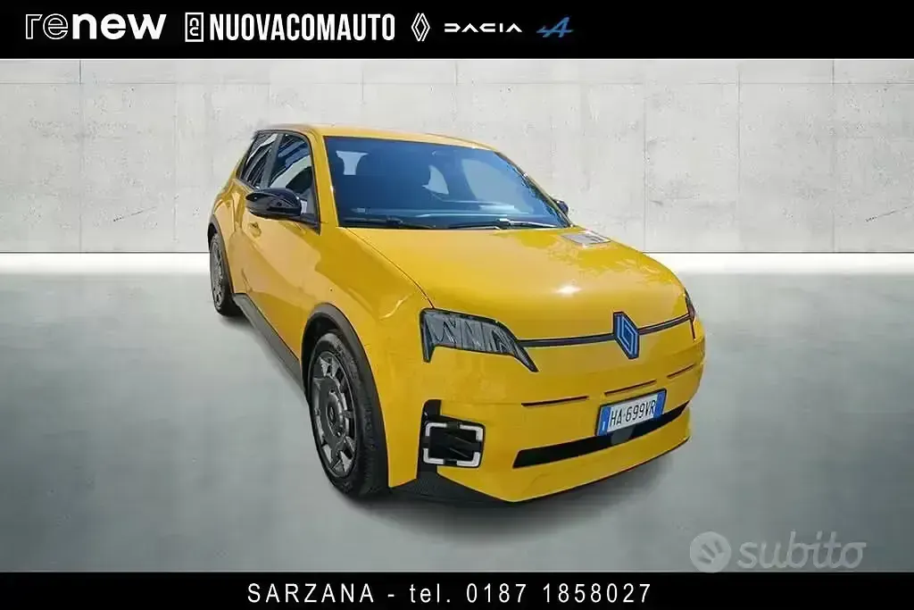 Usata Renault R5 Evolution 89 kW (122 CV) 2025 Giallo Utilitaria
