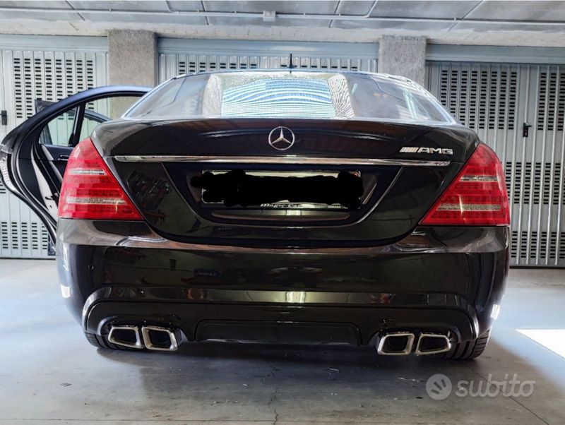 Usata Mercedes S500L AMG 387 CV (284 kW) 2007 Nero Berlina