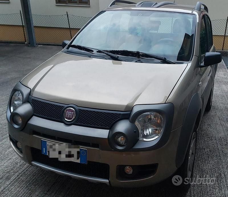 Usata Fiat Panda 4x4 Cross 2008 Marrone Utilitaria