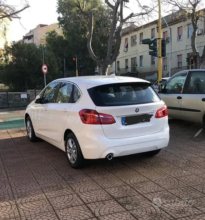 Usata BMW 216 Active Tourer 2018 Bianco Monovolume