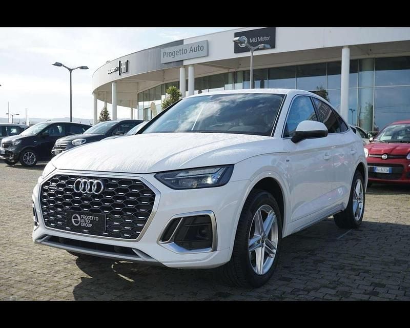 Bianco Usata 2023 Audi Q5 Sportback S-Line SUV | 45.900 € (Ottimo prezzo) - Immagine 1/4