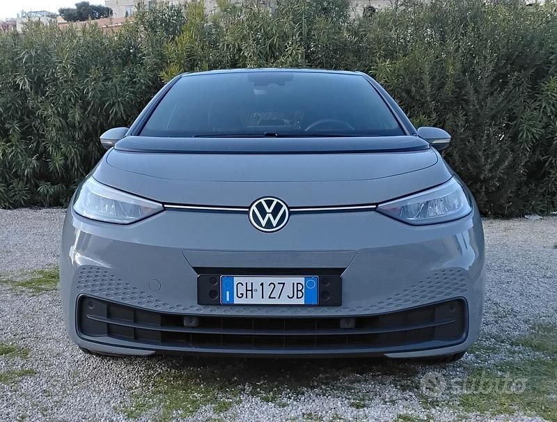 Usata VW ID.3 Pure 69 kW (95 CV) 2021 Grigio Utilitaria