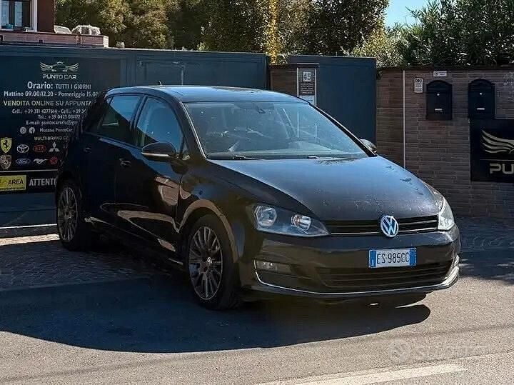 Usata VW Golf VII Highline 104 CV (76 kW) 2013 Nero Berlina
