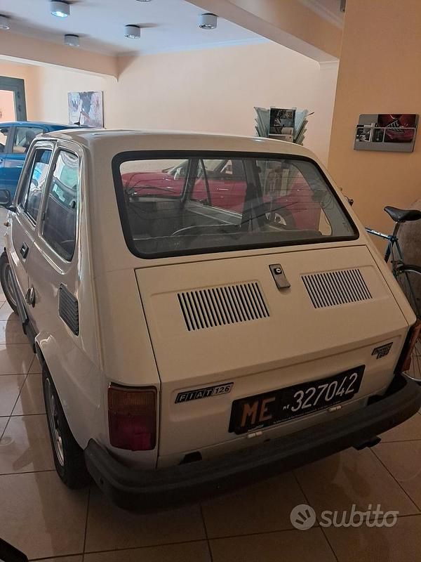Usata Fiat 126 24 CV (17 kW) 1982 Bianco Utilitaria