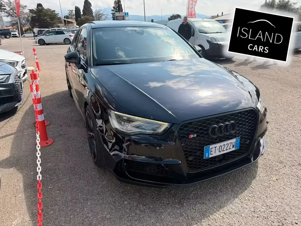 Usata Audi A3 300 CV (220 kW) 2013 Blu Berlina