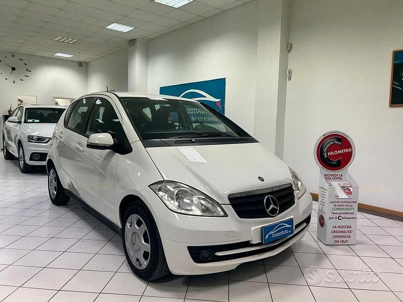 Usata Mercedes A160 95 CV (69 kW) 2009 Bianco Berlina