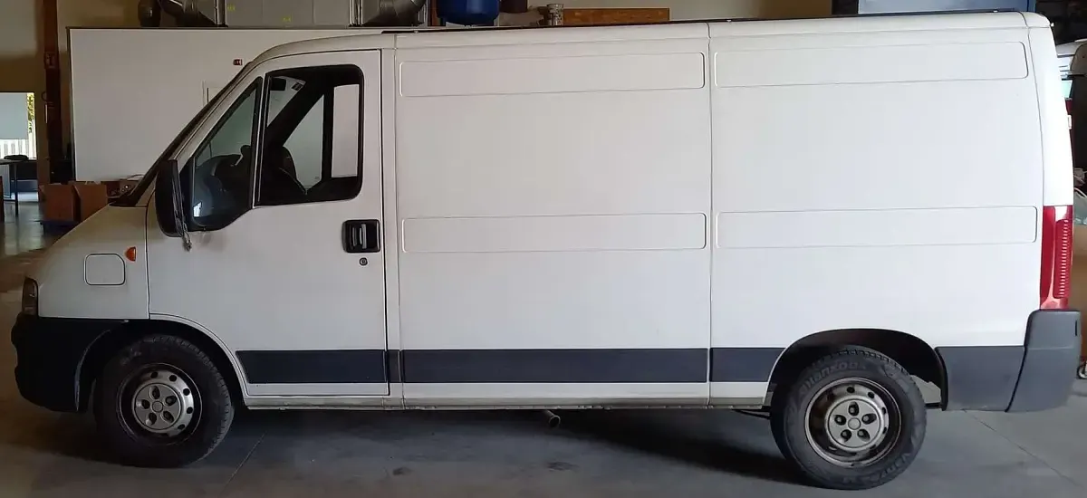 Usata Fiat Ducato 126 CV (92 kW) 2002 Bianco Furgone