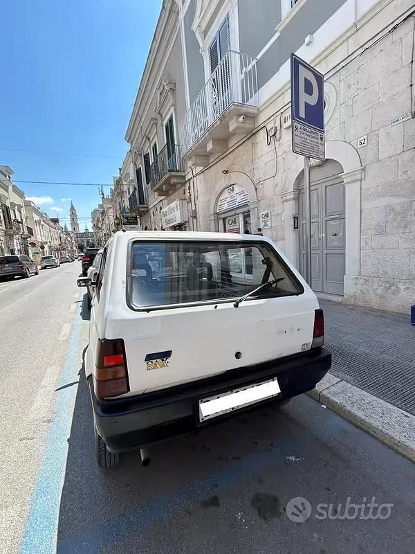 Usata Fiat Panda S 34 CV (25 kW) 1986 Bianco Utilitaria