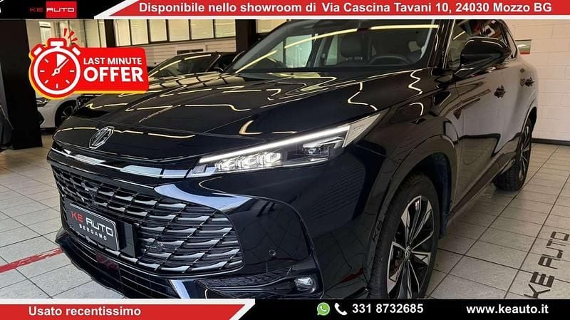 Usata MG HS Luxury 170 CV (125 kW) 2025 Nero SUV