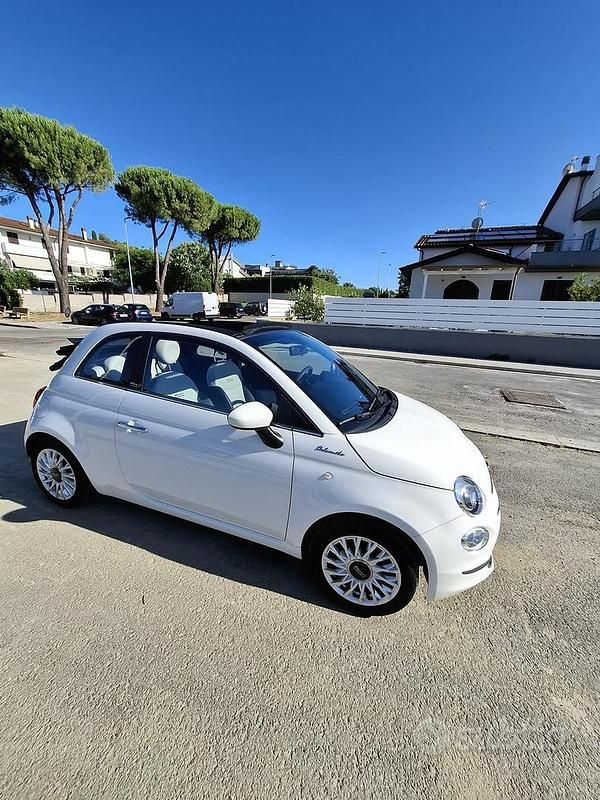 Usata Fiat 500 2021 Bianco Cabrio