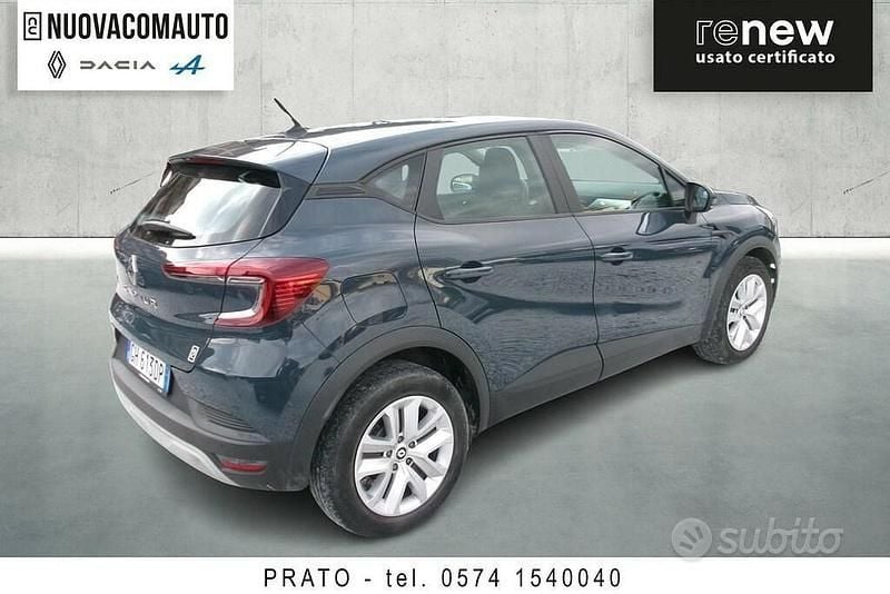 Usata Renault Captur Zen 101 CV (74 kW) 2022 Blu SUV