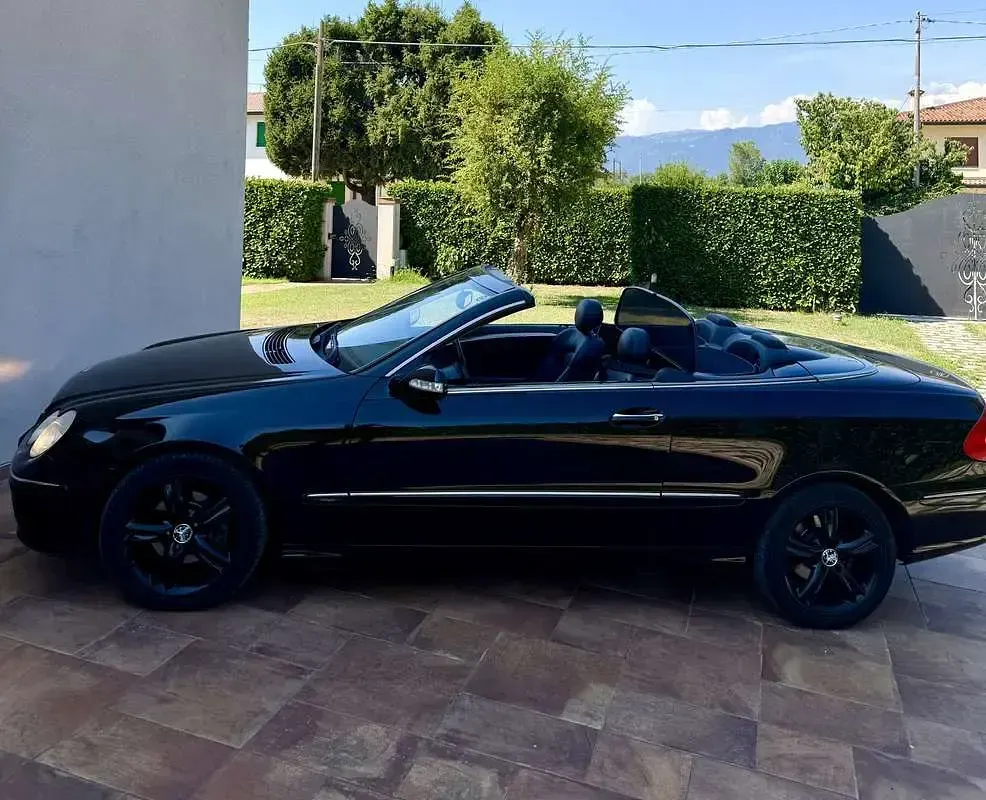 Usata Mercedes CLK200 Avantgarde 163 CV (119 kW) 2005 Nero Cabrio