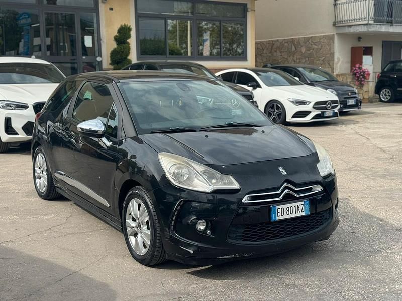 Usata DS Automobiles DS3 Sport Chic 92 CV (67 kW) 2012 Nero Coupé