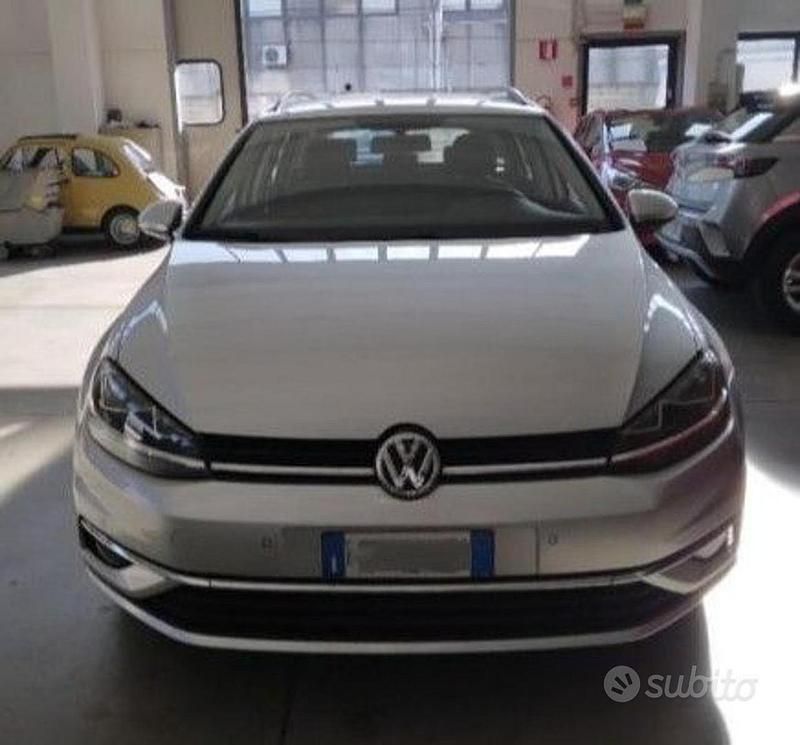 Usata VW Golf VII Executive 150 CV (110 kW) 2020 Argento Station wagon