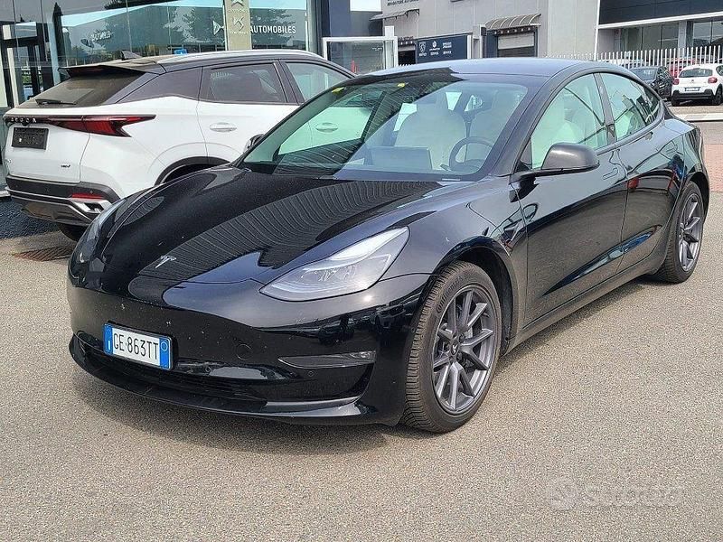 Usata Tesla Model 3 366 kW (498 CV) 2020 Nero Berlina
