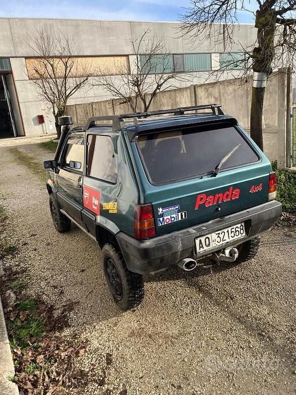 Usata Fiat Panda 4x4 1994 Verde Utilitaria