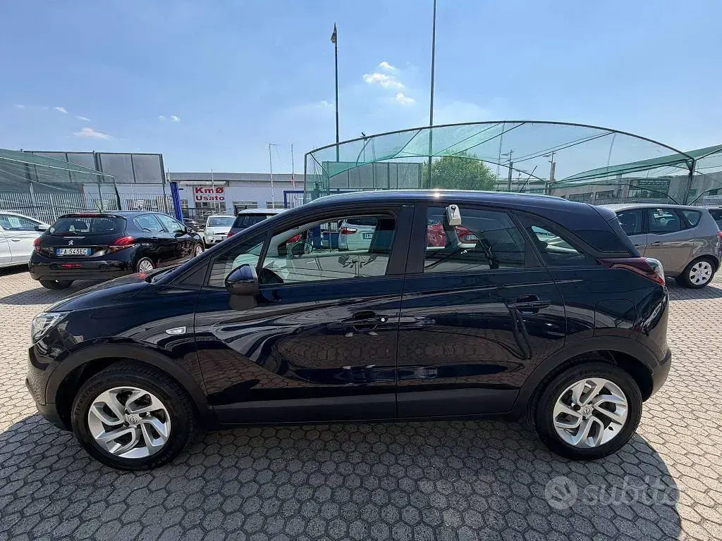 Usata Opel Crossland X S 102 CV (75 kW) 2019 Nero SUV
