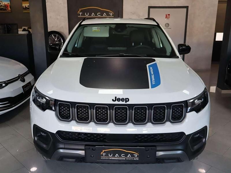 Usata Jeep Compass Trailhawk 241 CV (177 kW) 2023 Bianco SUV