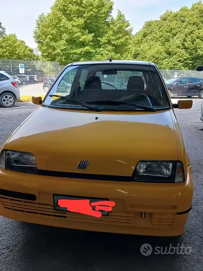 Usata Fiat 500 54 CV (39 kW) 1995 Giallo Utilitaria