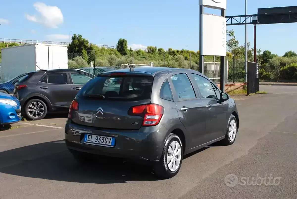 Usata Citroën C3 Exclusive 75 CV (55 kW) 2012 Grigio Berlina