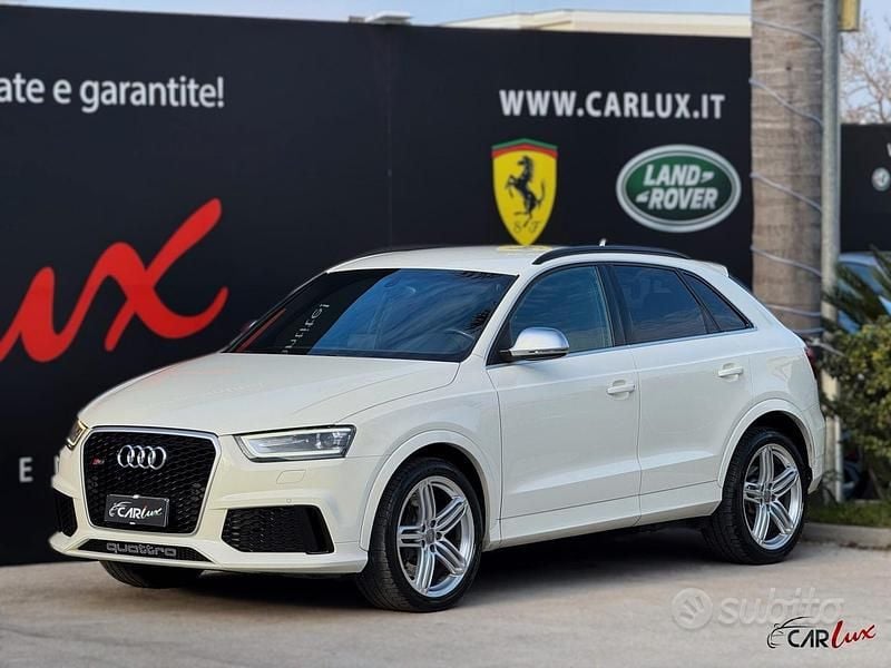 Usata Audi RS Q3 Ambiente 310 CV (228 kW) 2014 Bianco avorio SUV