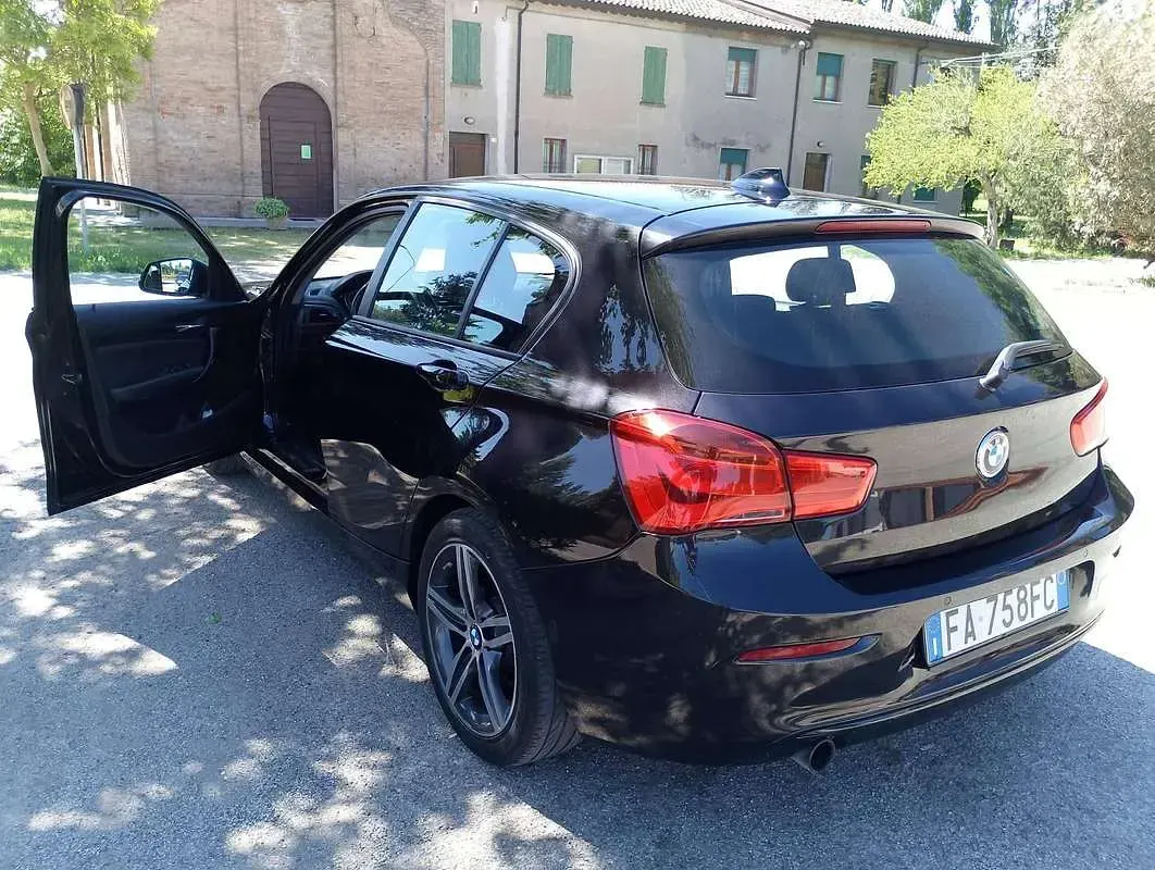Brugt BMW 116 Sport Line 116 HK (85 kW) 2015 Sort Hatchback