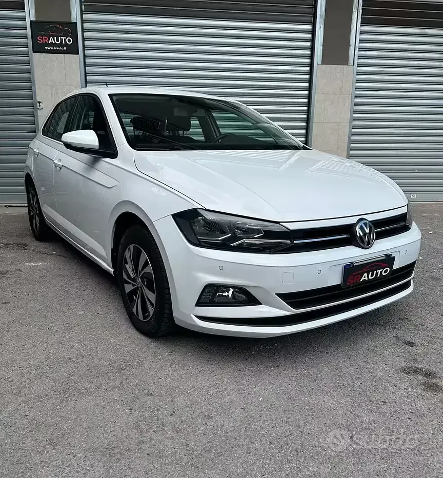 Usata VW Polo Comfortline 95 CV (69 kW) 2019 Bianco Utilitaria