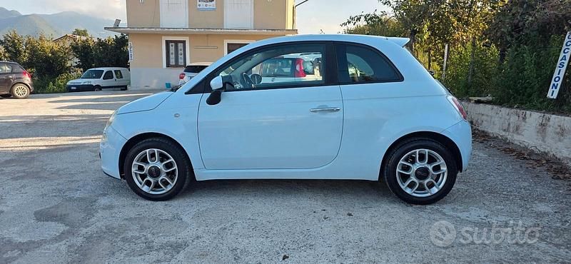 Usata Fiat 500 Sport 69 CV (50 kW) 2008 Blu Berlina